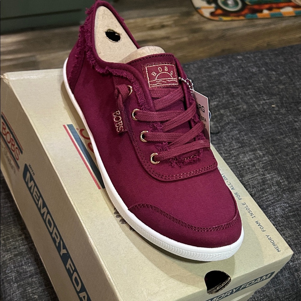 Skechers Women's Burgundy Casual Shoes